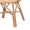 Bali & Pari Eliava Modern Bohemian Natural Rattan Flower Accent Chair 238-13407-ZORO - alternate 5